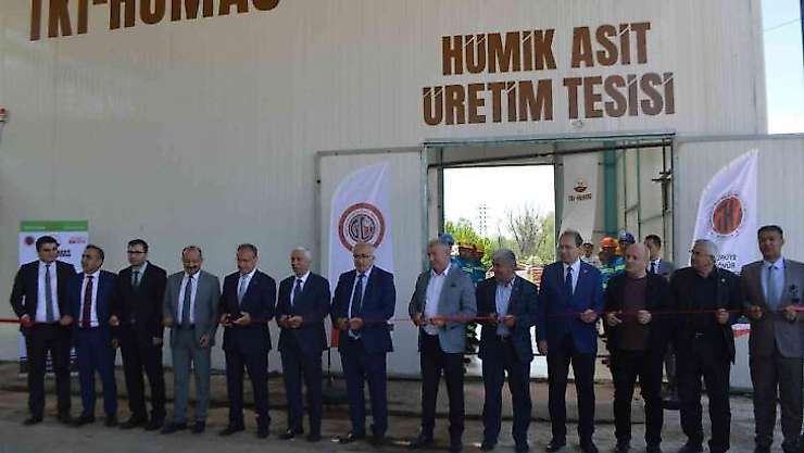 Türkiye Kömür İşletmeleri Kurumu Hümas Gübre Tesisleri açıldı