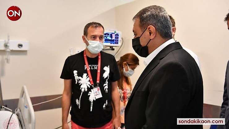 Vali Hasan Şıldak'tan kazazedelere geçmiş olsun ziyareti