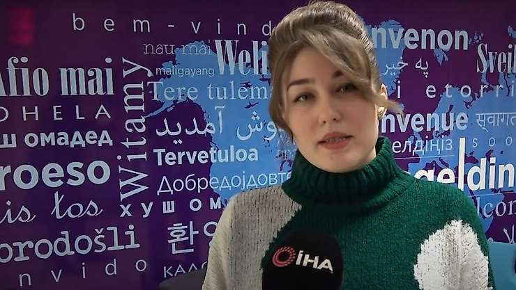 Ukraynalı üniversite öğrencisi Yulııa Tosun: Ukrayna’da olsam bir yere kaçmak istemezdim