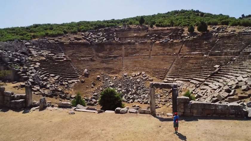 Gladyatörler şehri Kibyra, görenleri hayran bırakıyor