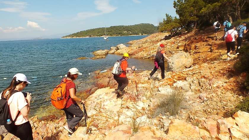 Ayvalık Adaları Tabiat Parkı 'Açık Hava Sınıfı' oluyor