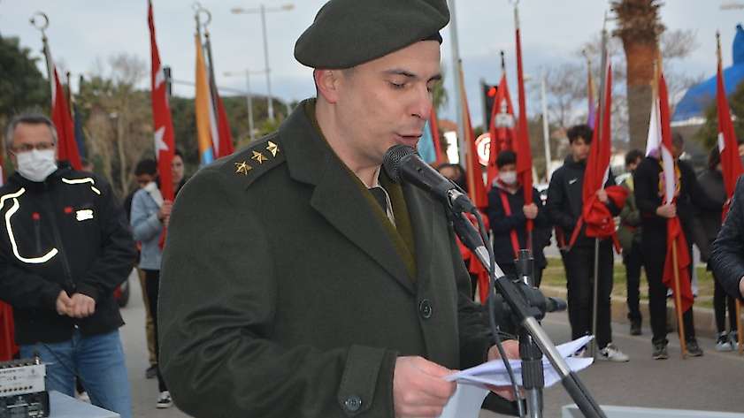 Ayvalık'ta Çanakkale Zaferi’nin 107. yıldönümü gururu