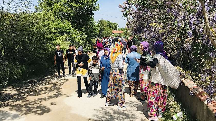 Çanakkale’de Aşıklar Sokağı’nda gençler kısmetini aradı