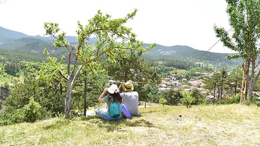 Sındırgı kamp ve karavan festivali doğaseverleri bir araya getirdi