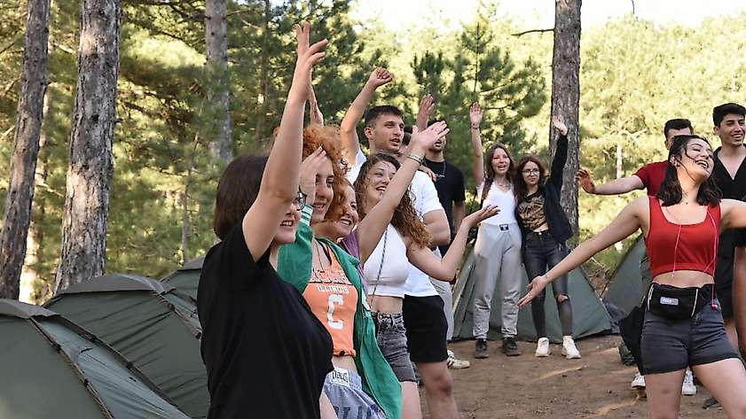 Sındırgı kamp ve karavan festivali doğaseverleri bir araya getirdi