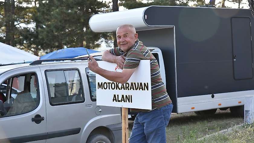 Sındırgı kamp ve karavan festivali doğaseverleri bir araya getirdi
