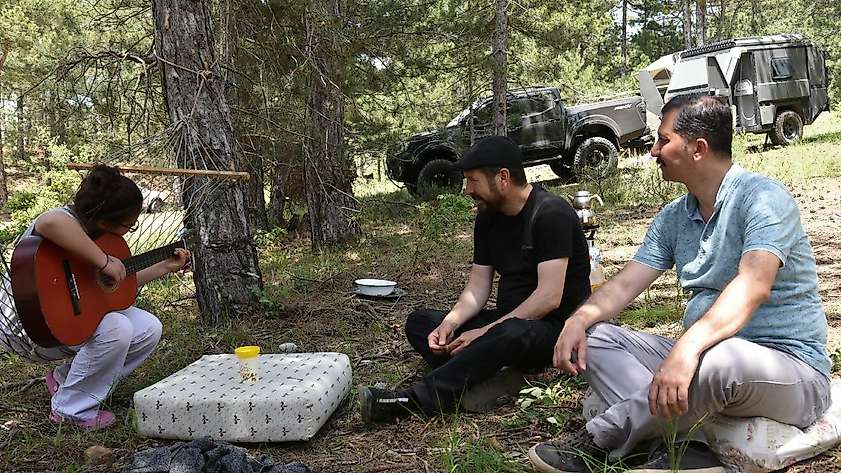 Sındırgı kamp ve karavan festivali doğaseverleri bir araya getirdi