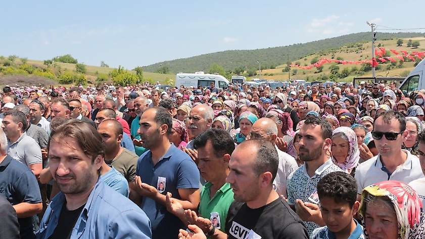 Şehit Uzman Çavuş Özcan'a veda
